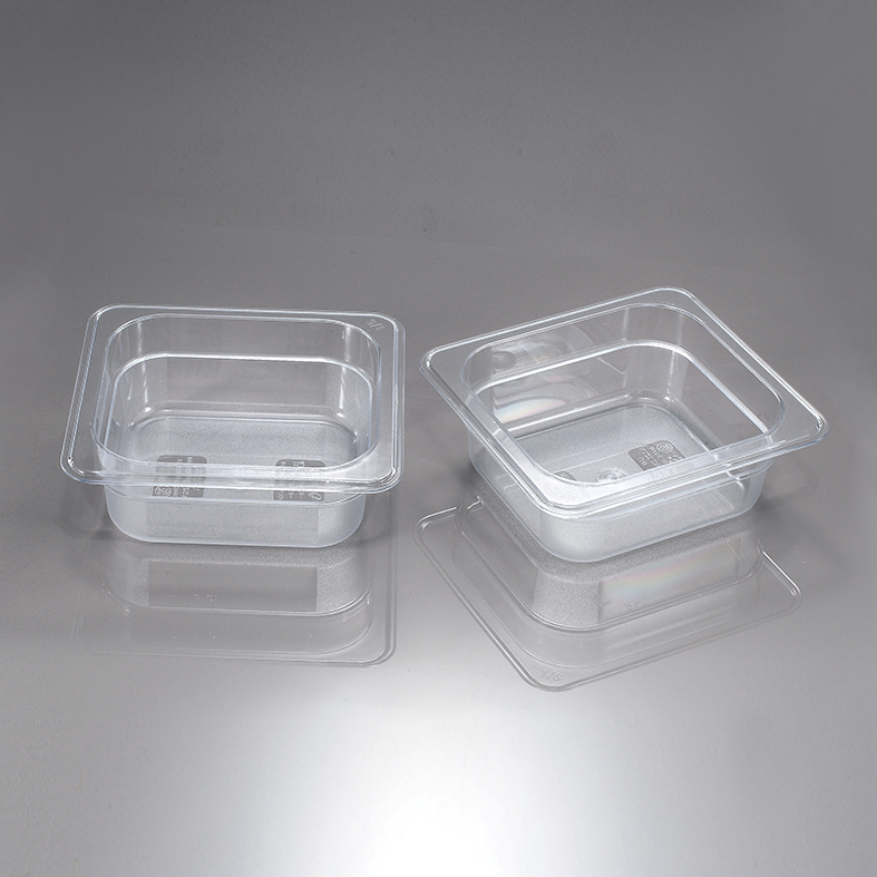 투명사각플라스틱그릇(밧드형)